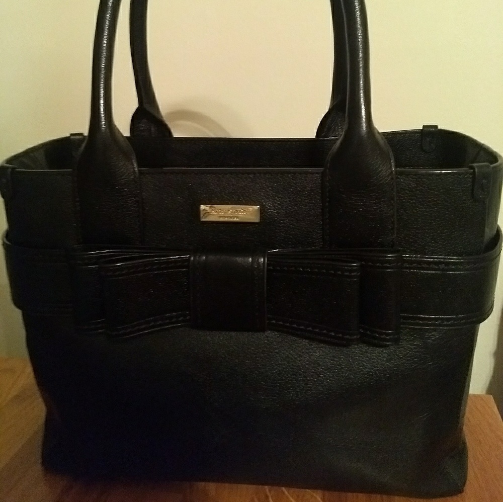 SOLD Kate Spade Black Bow Handbag